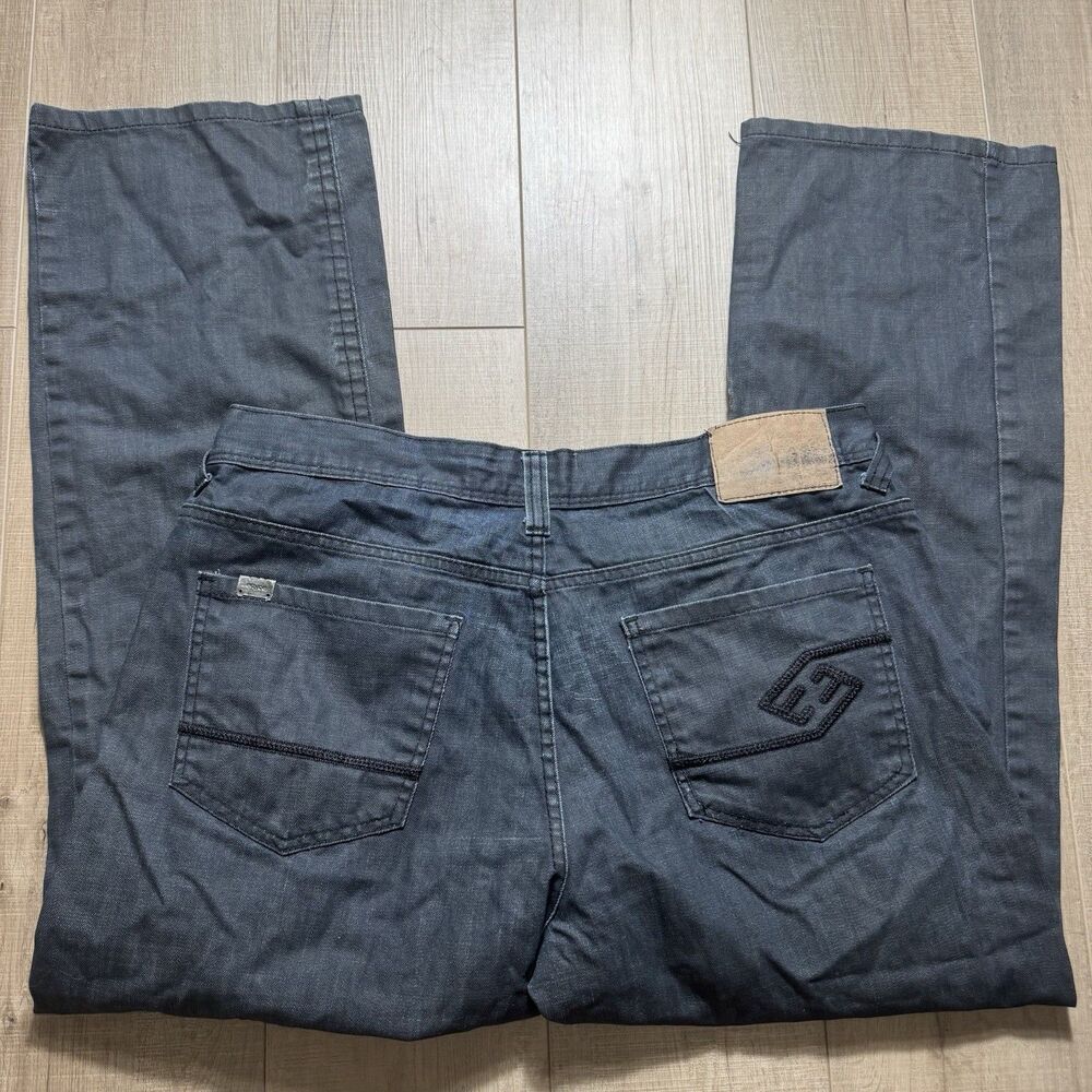 Enyce Men’s 38x30 Southpole JNCO Style Y2K Grunge Skater Denim Straight Jeans